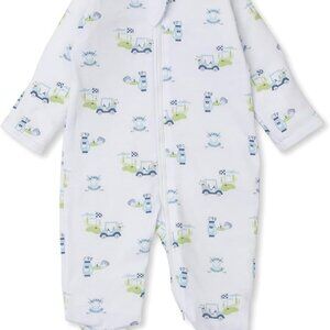 Kissy Kissy - Golf Club Blue Zip Footie